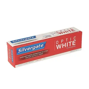 خمیر دندان سیلورگیت مدل Optic White وزن 120 گرم