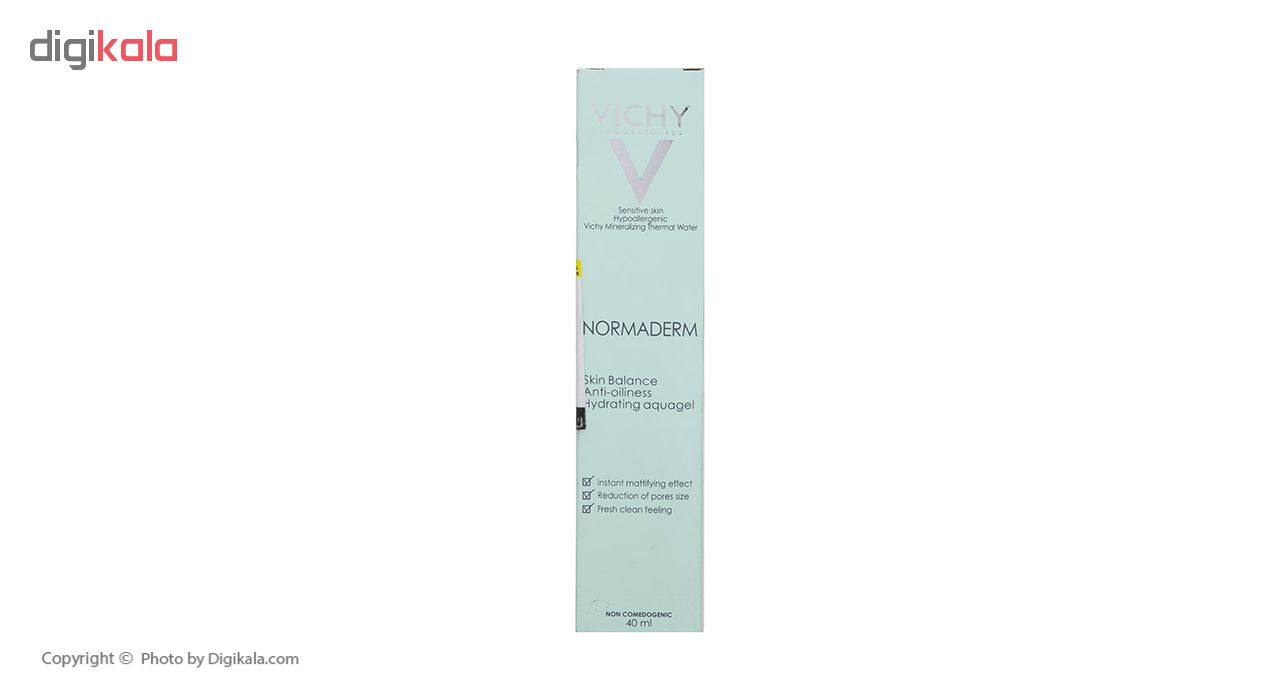 ژل متعادل کننده پوست ویشی سری Normaderm مدل Skin Balance حجم 40 میلی لیتر