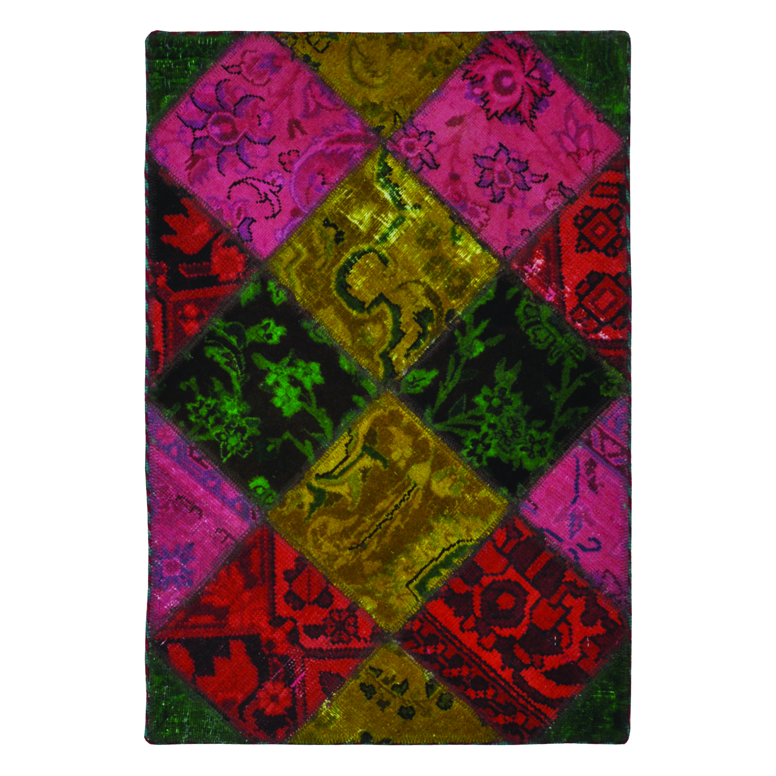 کلاژ فرش دستبافت نیم متری کد515227