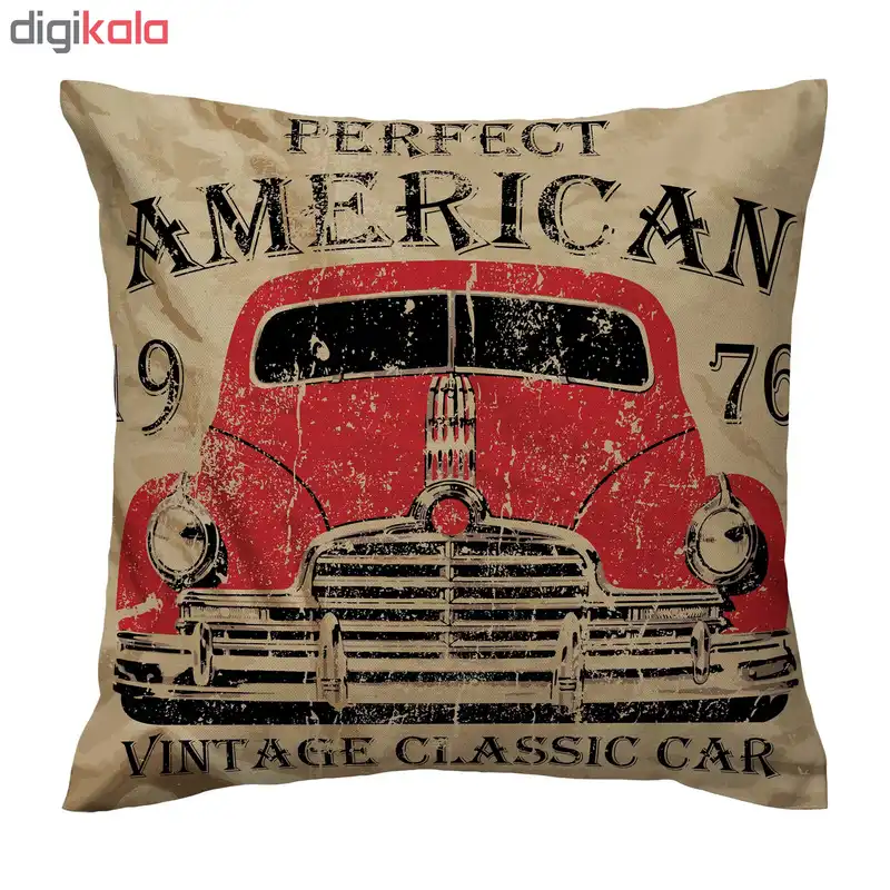 کاور کوسن طرح فولکس قدیمی کد 296