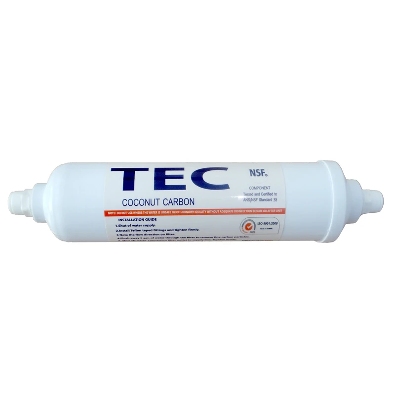 فیلتر دستگاه تصفیه کننده آب تک مدل 100% COCONUT