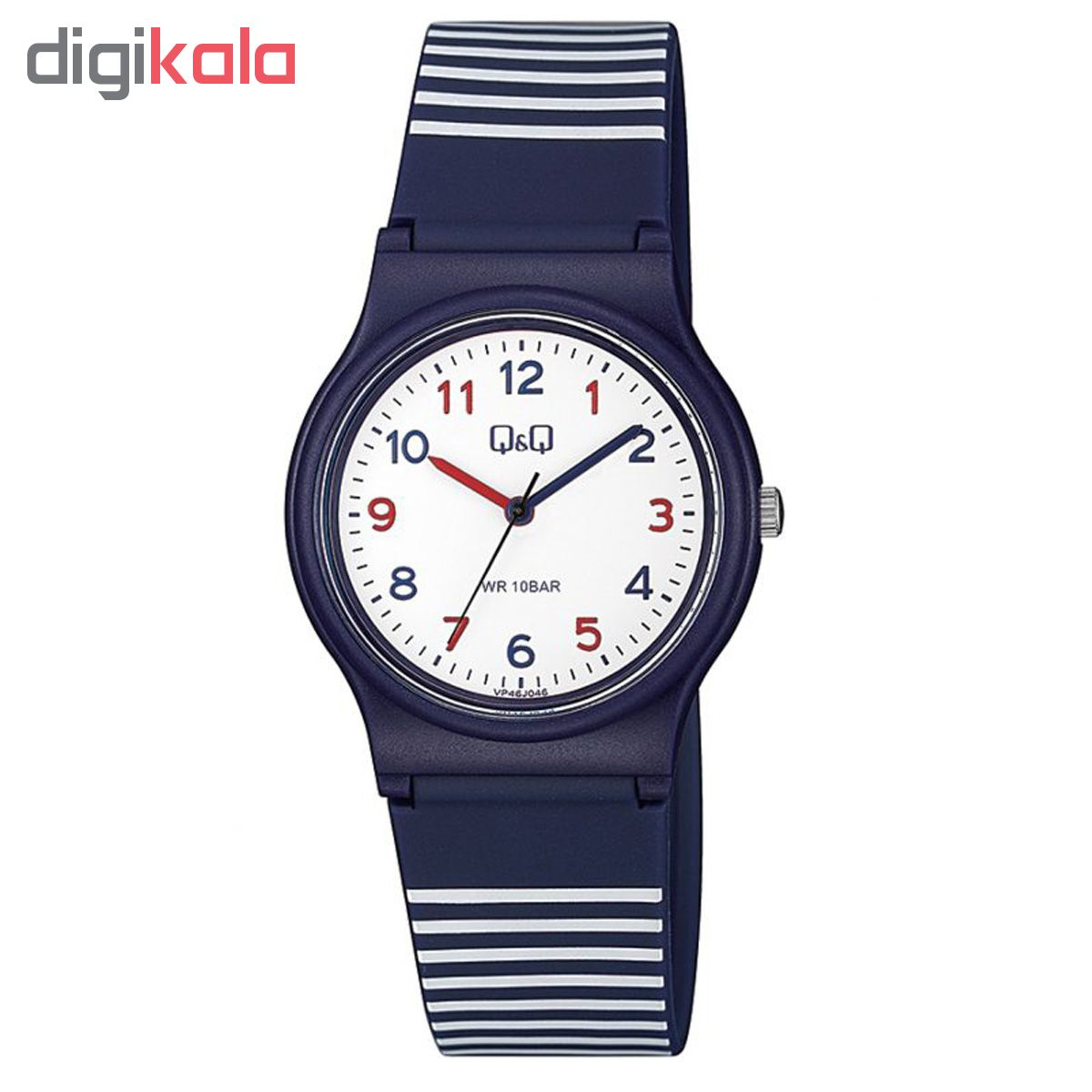 ساعت مچی عقربه ای زنانه کیو اند کیو مدل VP46J046Y