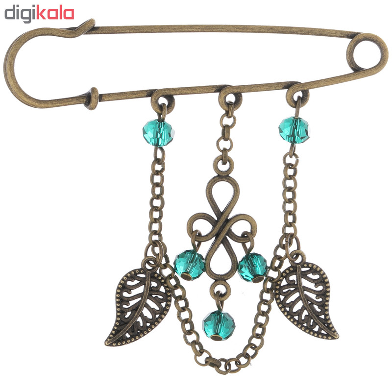 سنجاق سینه طرح برگ سنجاق سینه طرح برگ