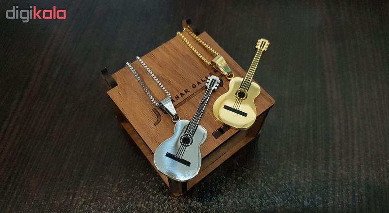 گردنبند بهارگالری طرح گیتار کد 202043 گردنبند بهارگالری طرح گیتار کد 202043