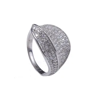 انگشتر نقره زنانه کد 7350