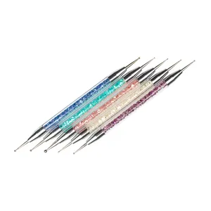 قلم طراحی ناخن مدل NDT02 مجموعه 5 عددی