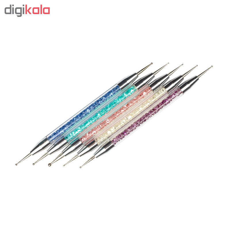 قلم طراحی ناخن مدل NDT02 مجموعه 5 عددی قلم طراحی ناخن مدل NDT02 مجموعه 5 عددی