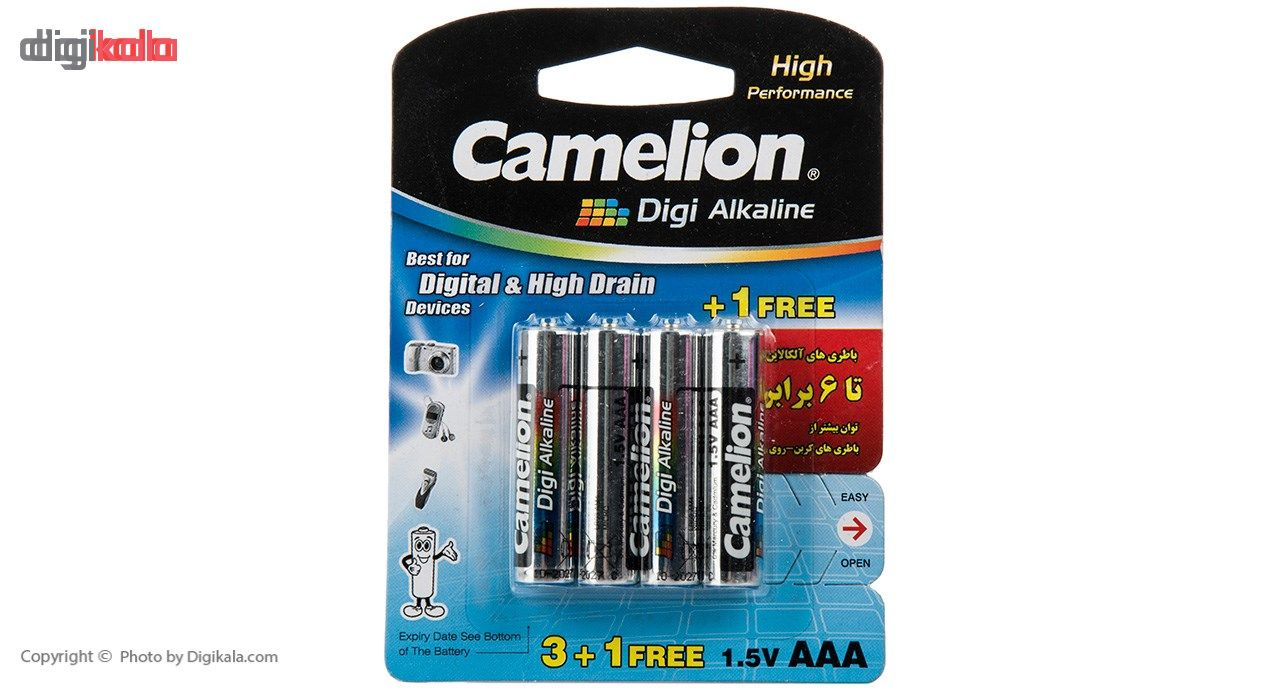 باتری قلمی و نیمقلمی کملیون مدل Digi Alkaline بسته 8 عددی
