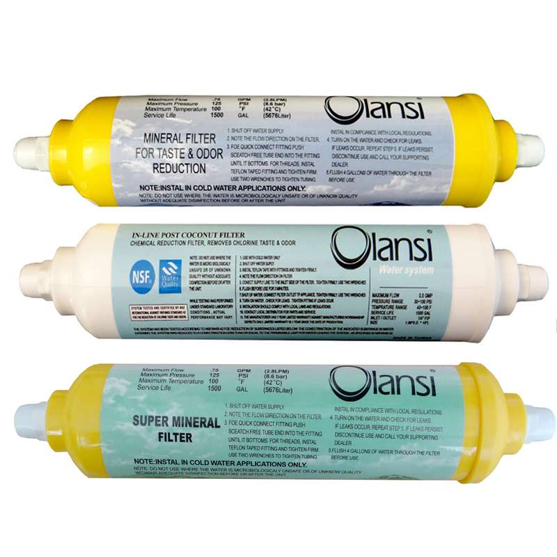 فیلتر دستگاه تصفیه کننده آب اولانسی مدل FOW-3M مجموعه 3 عددی