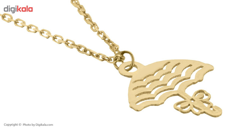 آویز ساعت طلا 18 عیار زنانه ماهک مدل MW0285