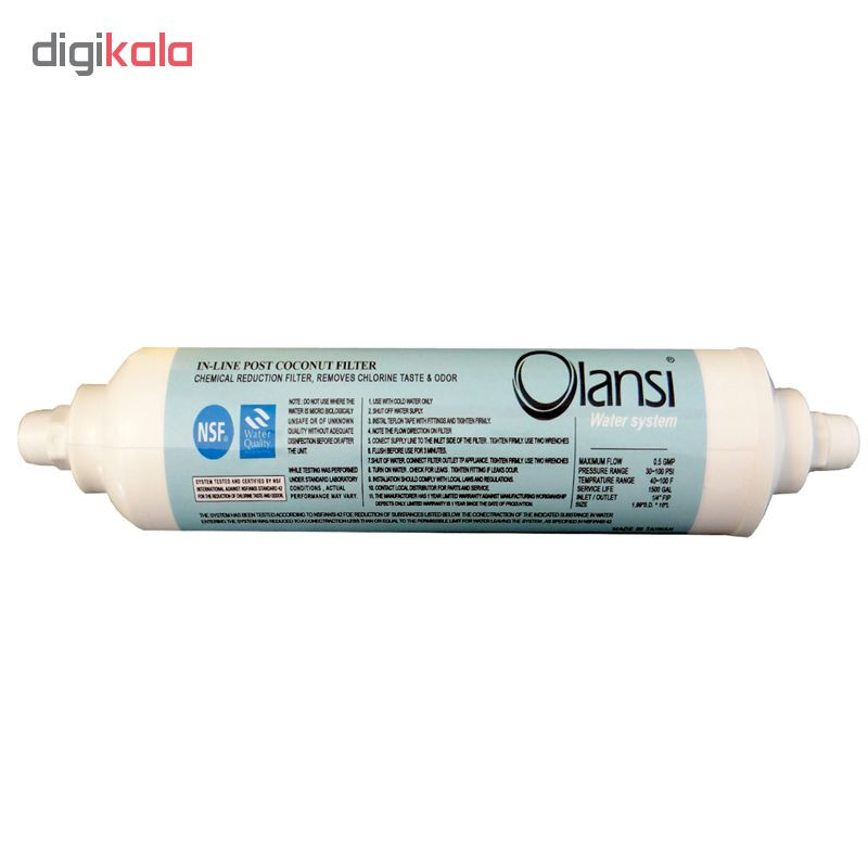 فیلتر دستگاه تصفیه کننده آب مدل FOW-4M مجموعه 4 عددی