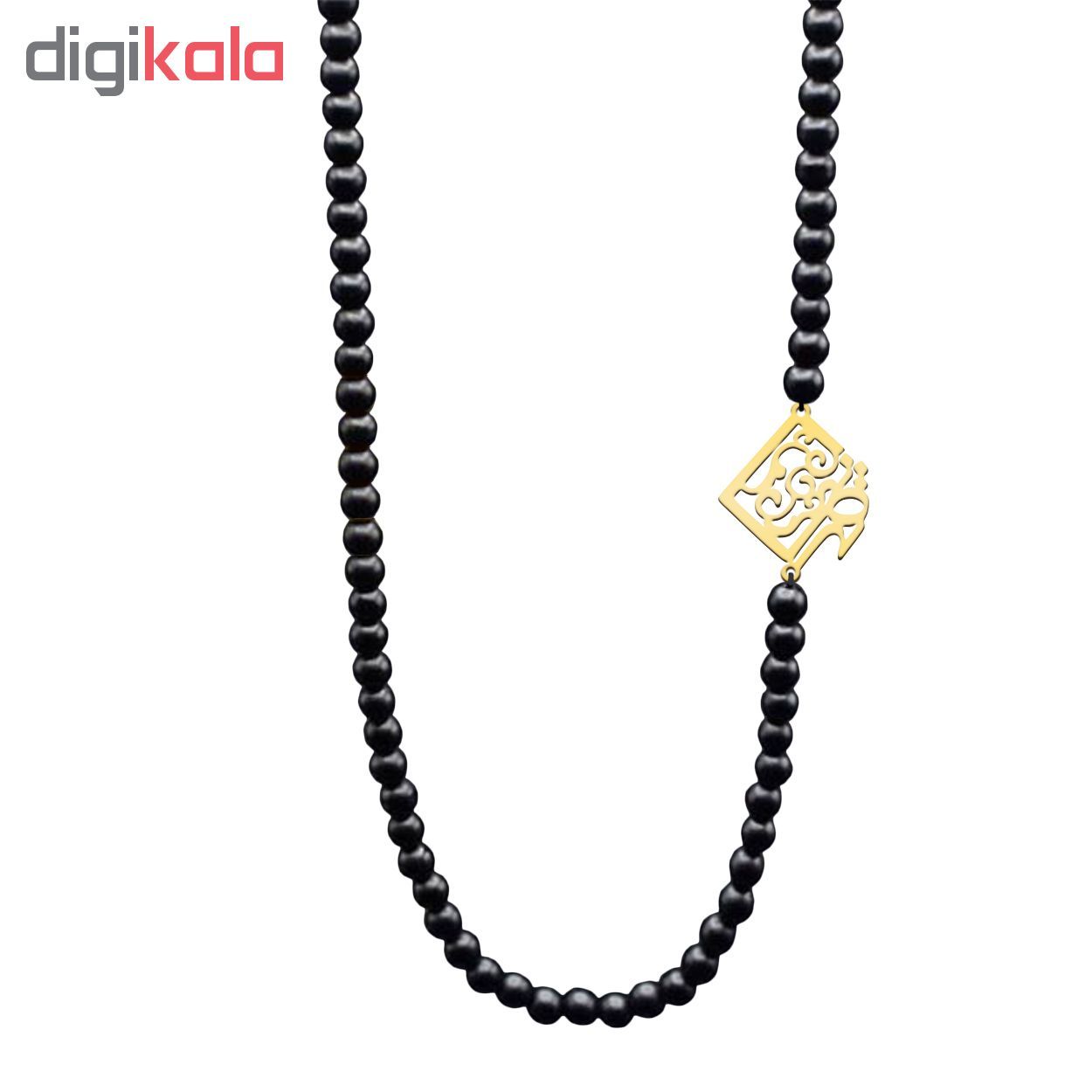 گردنبند نقره زنانه ترمه 1 طرح ترنم کد A24 - - 2