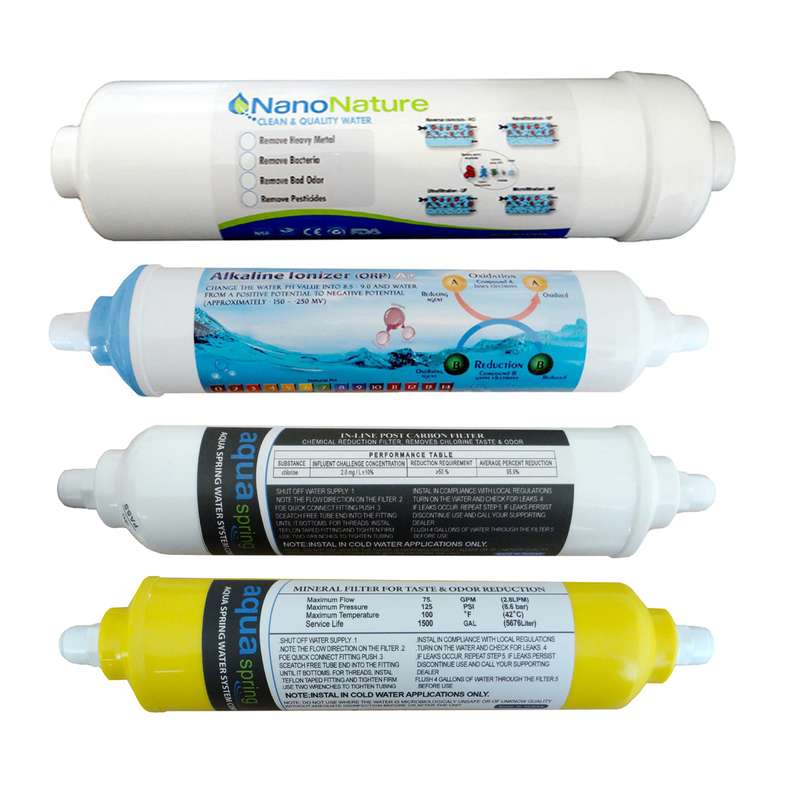 فیلتر دستگاه تصفیه کننده آب مدل FSR-4R مجموعه 4 عددی فیلتر دستگاه تصفیه کننده آب مدل FSR-4R مجموعه 4 عددی