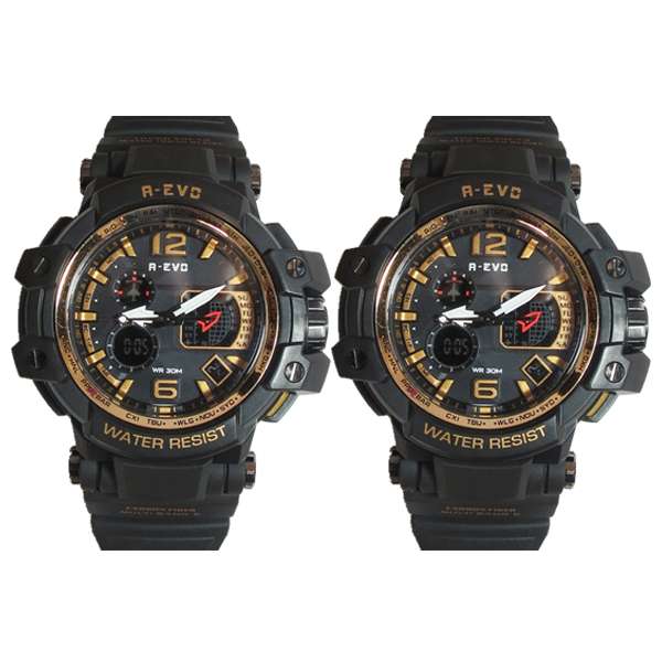 ساعت مچی دیجیتال کد AL-S13 بسته 2 عددی