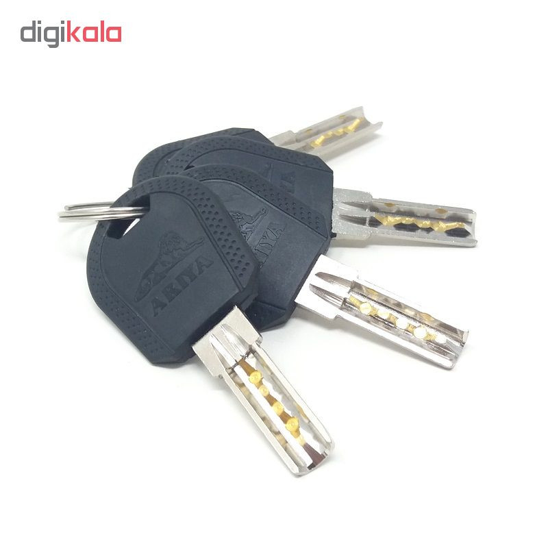 قفل کتابی آريا کد 27/6-95 قفل کتابی آريا کد 27/6-95