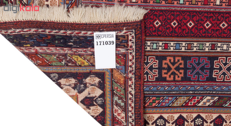 گلیم دستباف یک و نیم متری سی پرشیا کد 171039