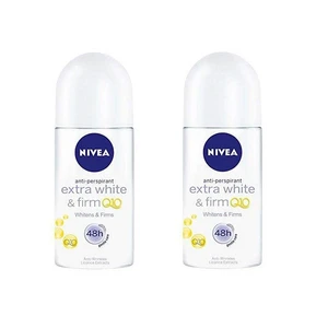 رول ضد تعریق زنانه نیوآ مدل Extra White & Firm Q10 حجم 50 میلی لیتر بسته 2 عددی