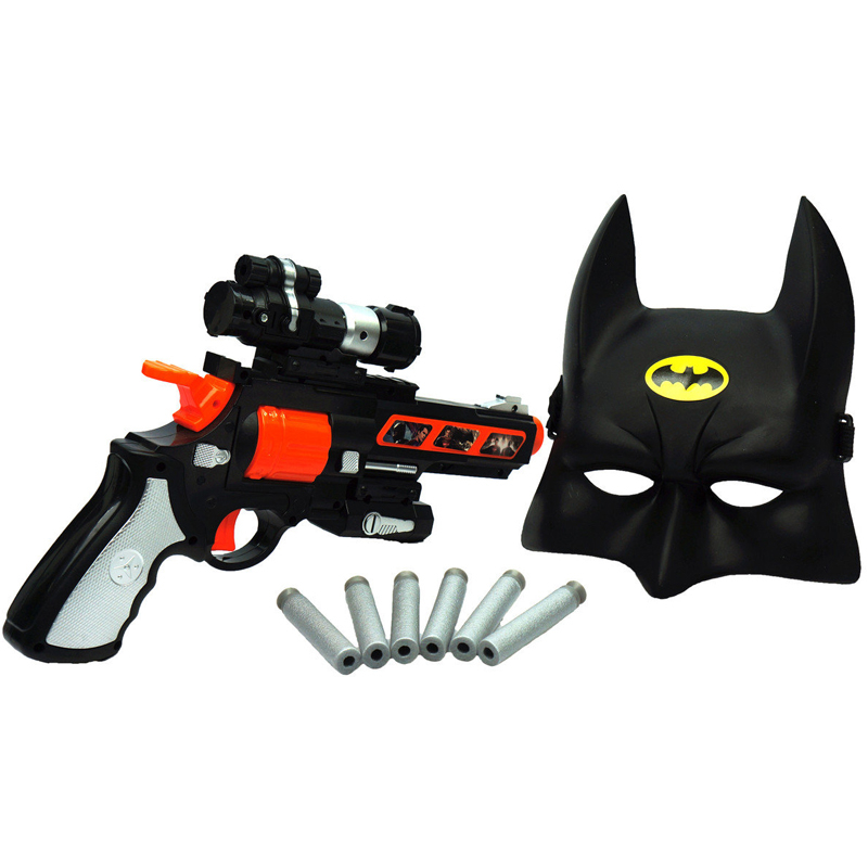 ست ایفای نقش بت من مدل  Batman Fight Crime  کد SB439 مجموعه 8 عددی 