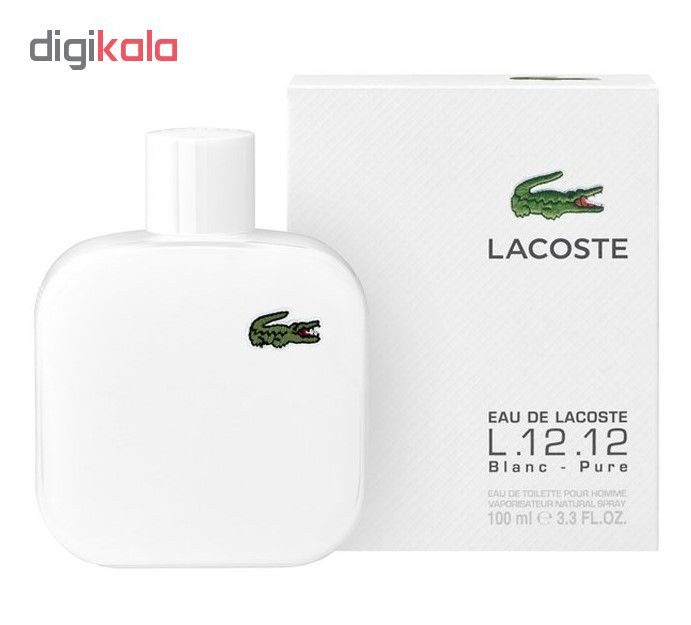 ادو تویلت مردانه مدل L.12.12 Pure-Blanc حجم 100 میلی لیتر ادو تویلت مردانه مدل L.12.12 Pure-Blanc حجم 100 میلی لیتر