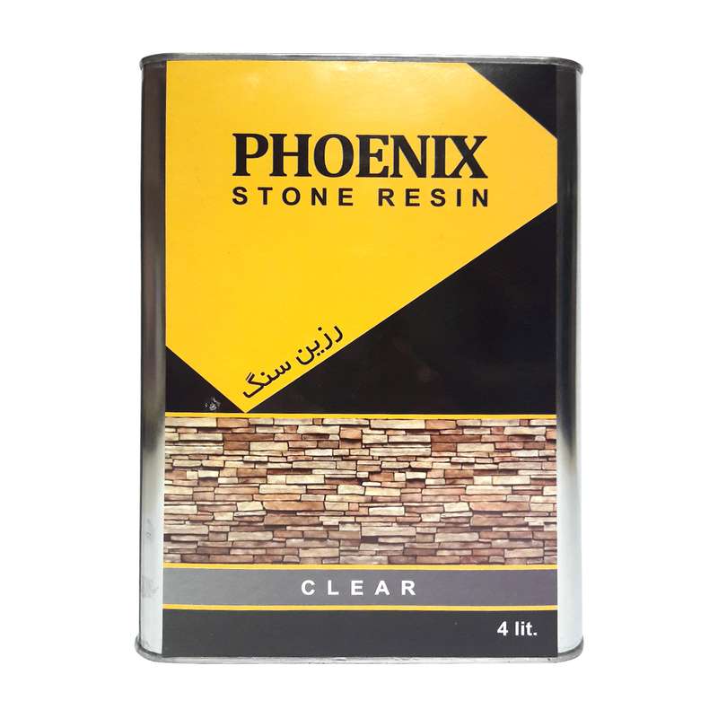 رزین سنگ فونیکس مدل CLEAR حجم 4 لیتر