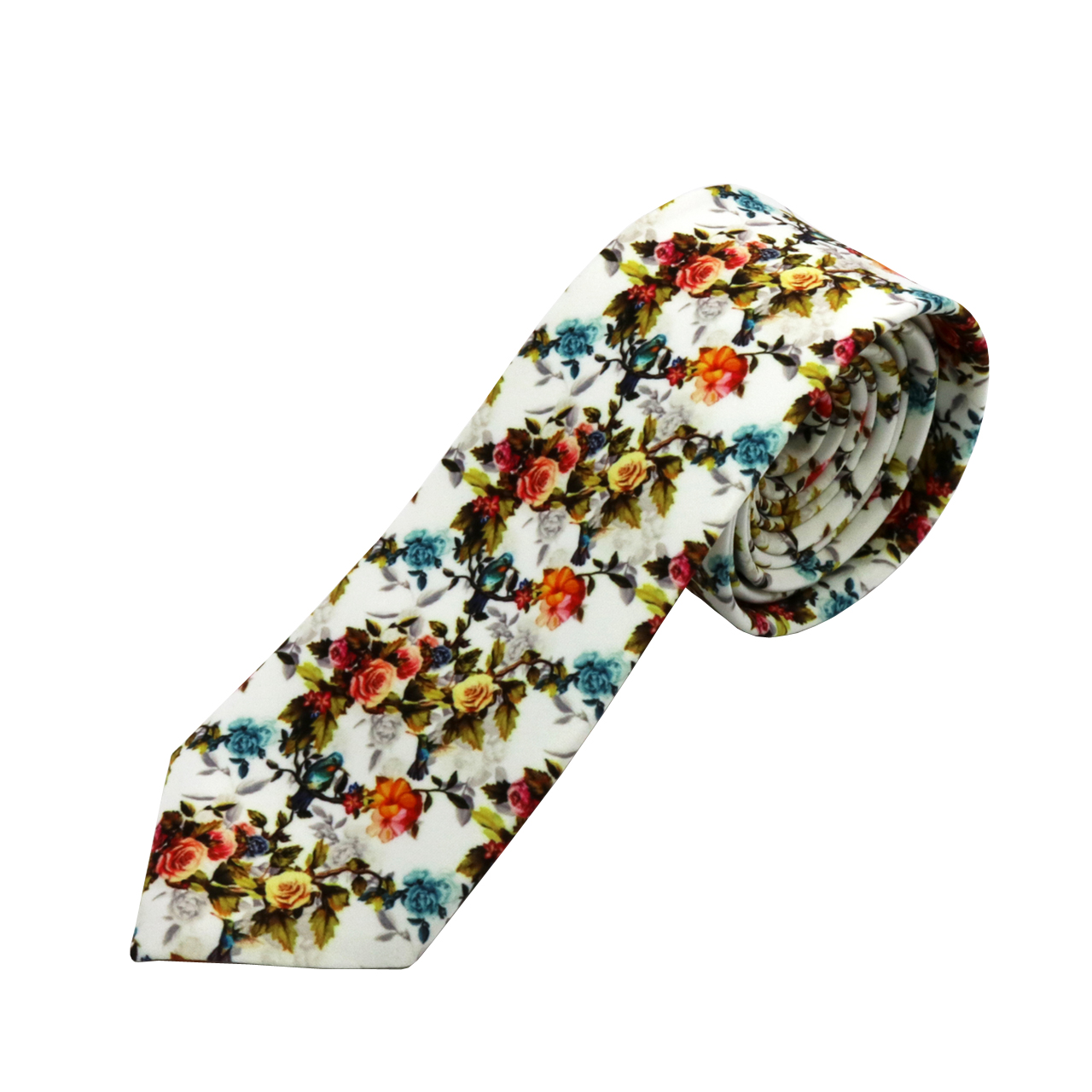 کراوات مردانه طرح گل کد 101 -  - 1