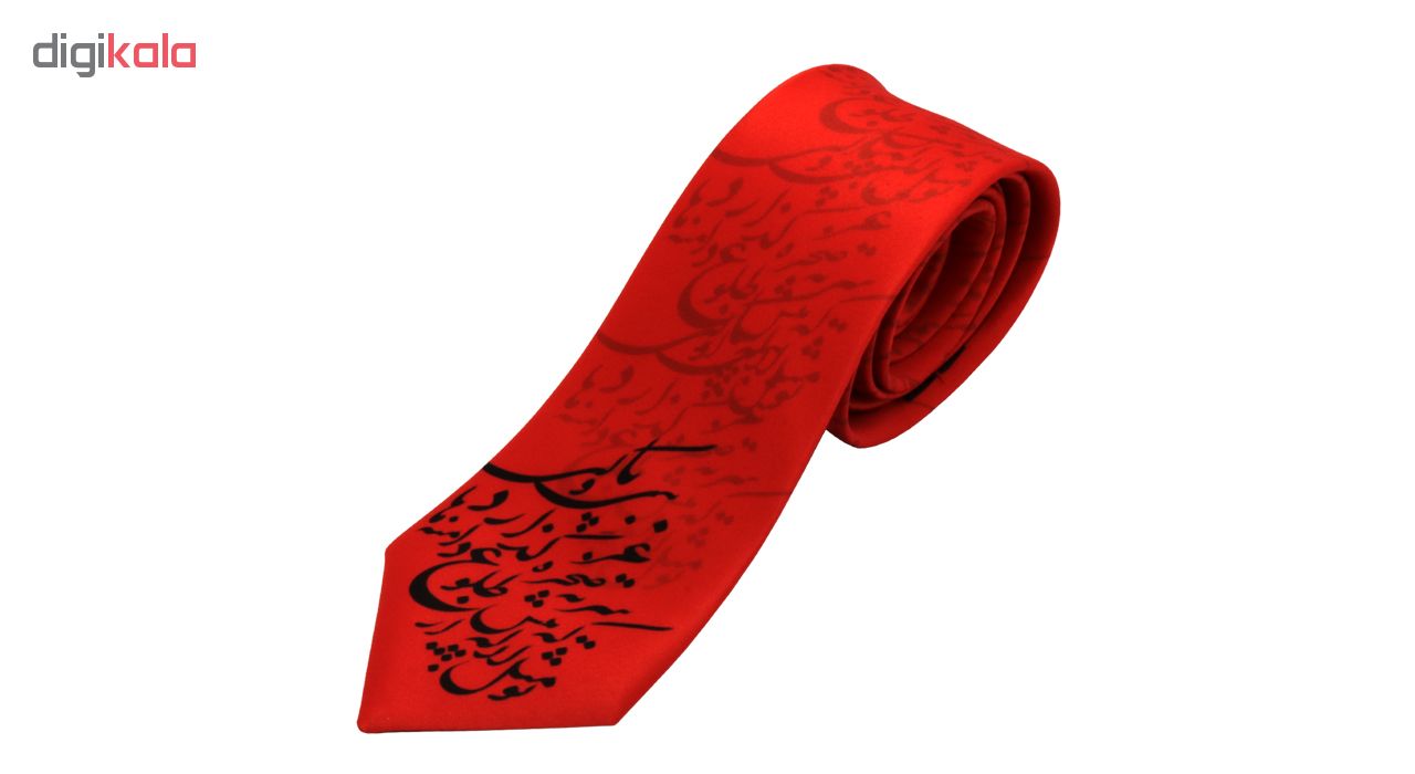 کراوات مردانه طرح نستعلیق کد 101 -  - 2