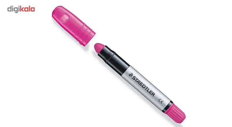 مداد شمعی ژله ای 6 رنگ استدلر مدل Noris Club