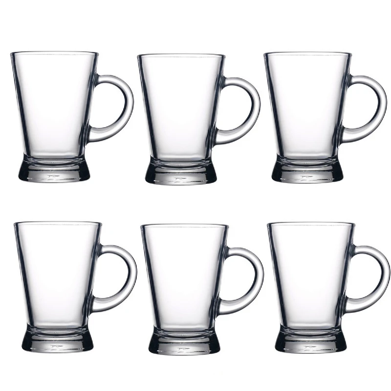 استکان پاشاباغچه مدل هیبلی کد 55073 بسته 6 عددی