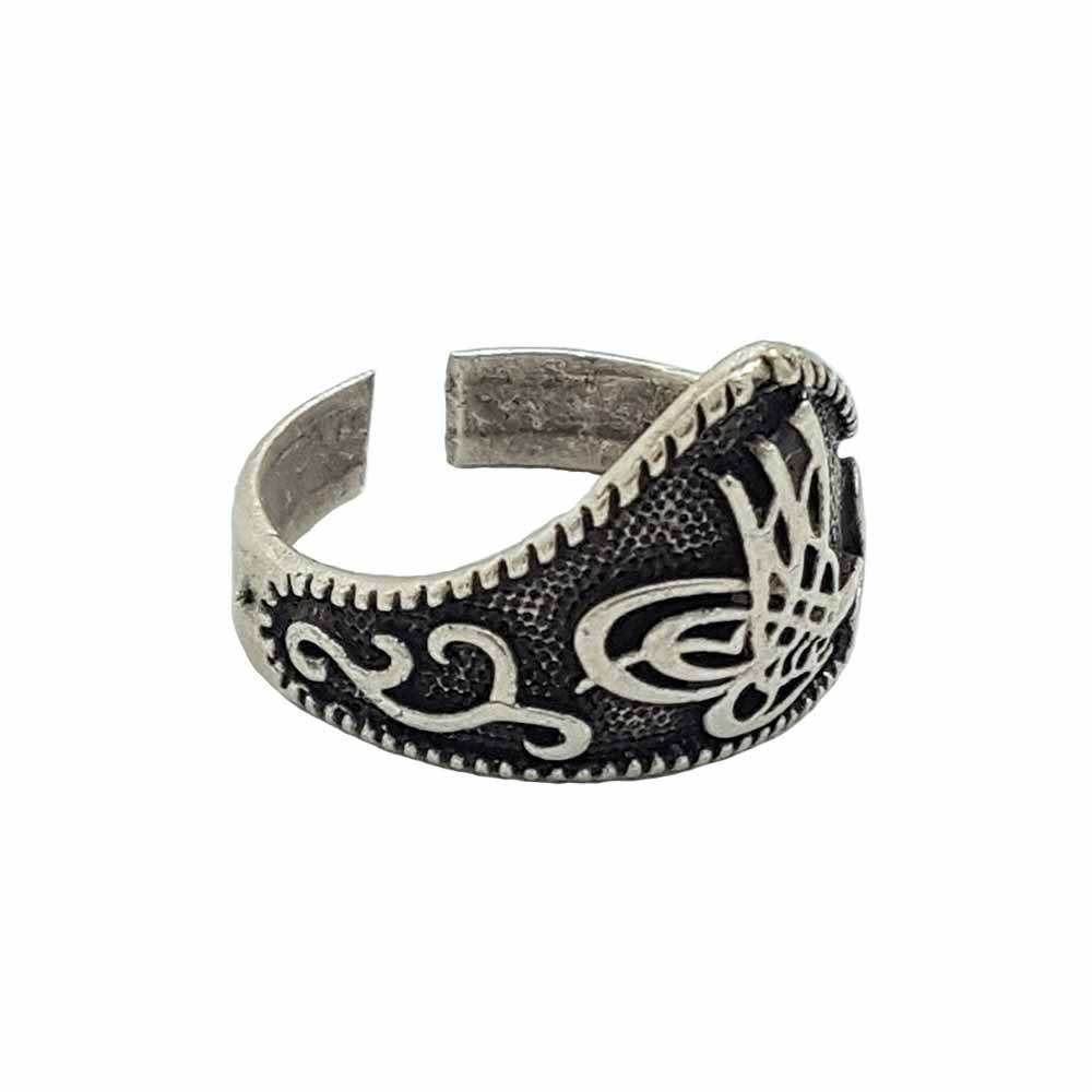 انگشتر مردانه طرح اسلیمی کد ES119
