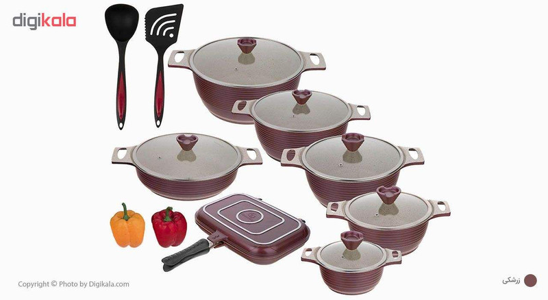 سرویس پخت و پز 16 پارچه هوم کینگ مدل SV564