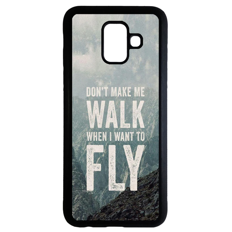 کاور طرح تایپوگرافی کد 1105408718 مناسب برای گوشی موبایل سامسونگ galaxy a6 plus