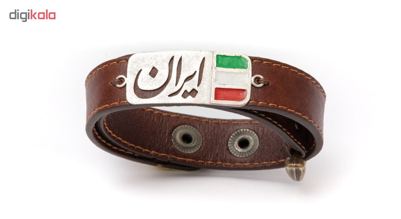 دستبند نقره مردانه مدل CAA014