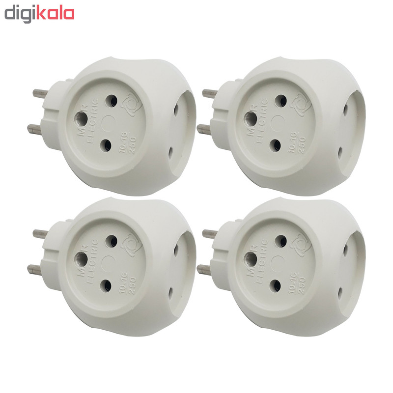 سه راهی برق کد 240 بسته 4 عددی