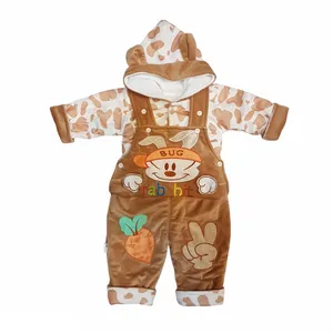 ست کاپشن و سرهمی نوزادی مدل ASH912