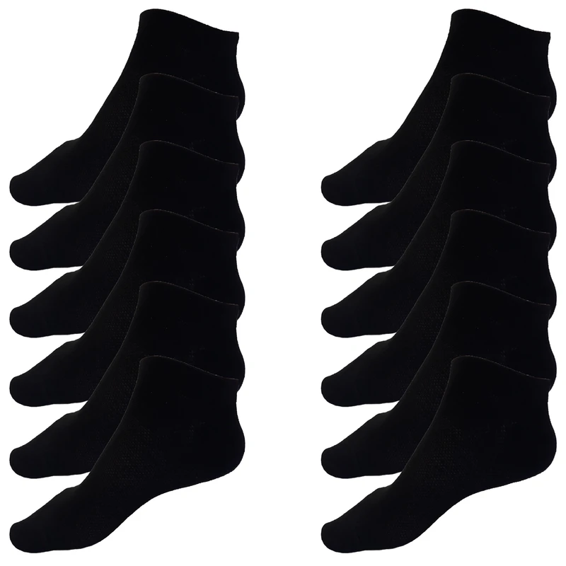 جوراب زنانه کد ZM10212 بسته 12 عددی