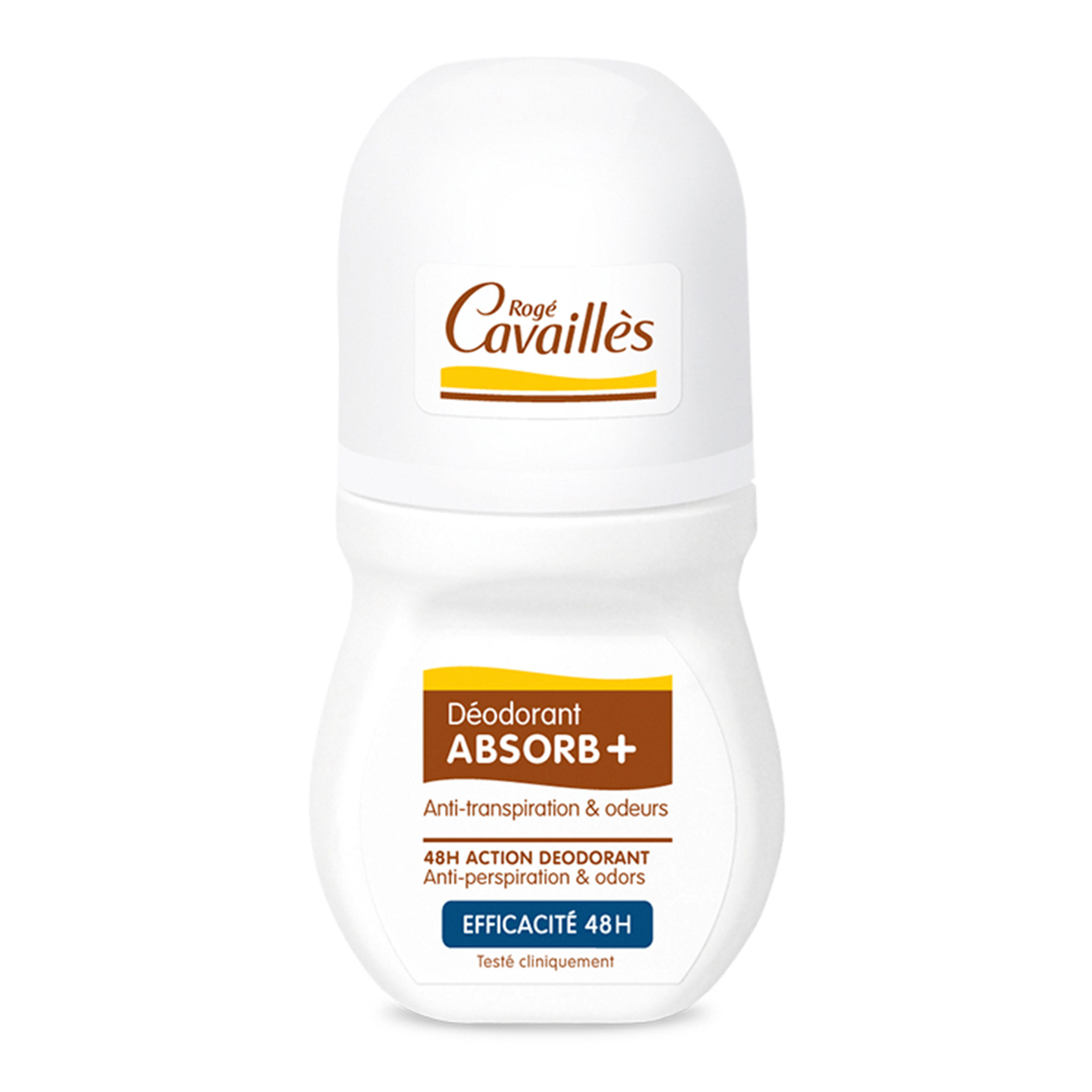 رول ضد تعریق زنانه روژه کاوایس مدل Absorb Plus حجم 50 میلی لیتر