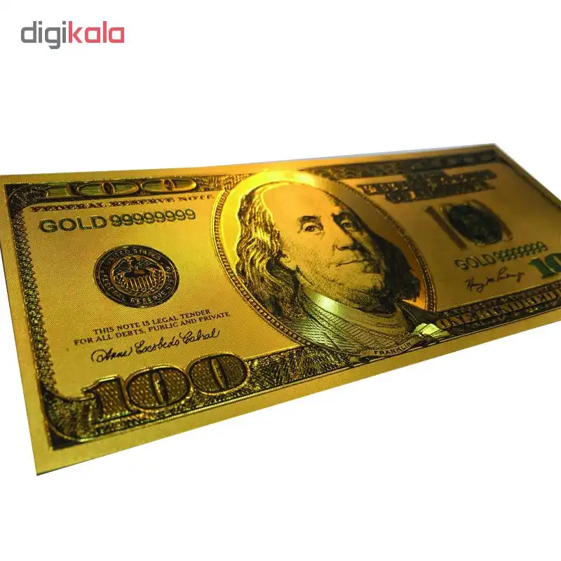 اسکناس تزیینی طرح دلار