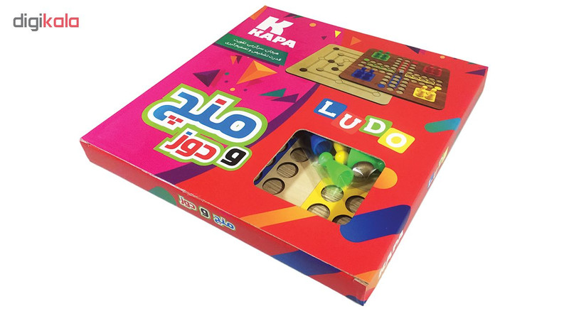 بازی فکری کاپا مدل منچ و دوز Ludo
