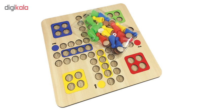 بازی فکری کاپا مدل منچ و دوز Ludo