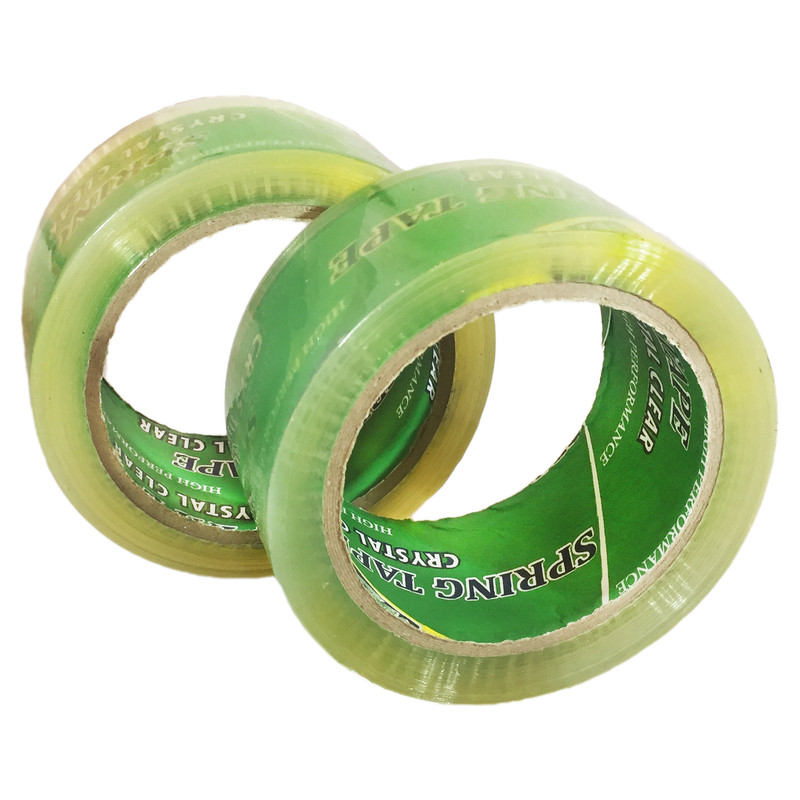چسب نواری اسپرینگ تیپ مدل PC-1000 عرض 4.8 سانتی‌متر بسته دو عددی
