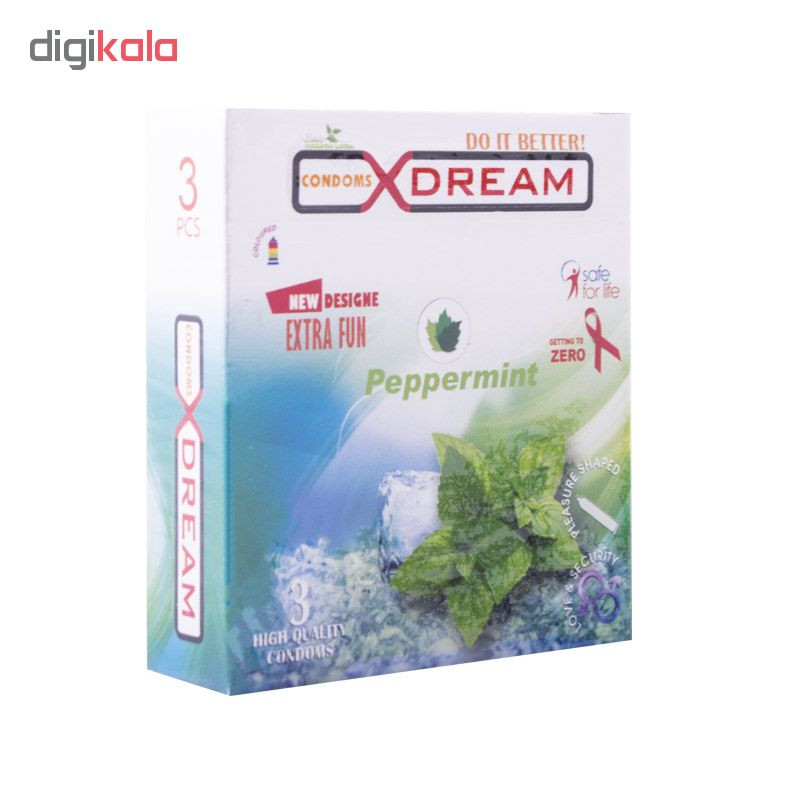 کاندوم ایکس دریم مدل 384001 مجموعه 4 عددی