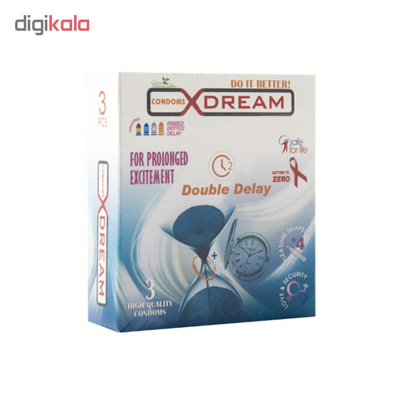 کاندوم ایکس دریم مدل 384001 مجموعه 4 عددی