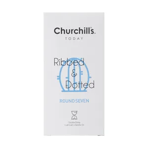 Churchills Ribbed And Dotted Condoms 12PSC