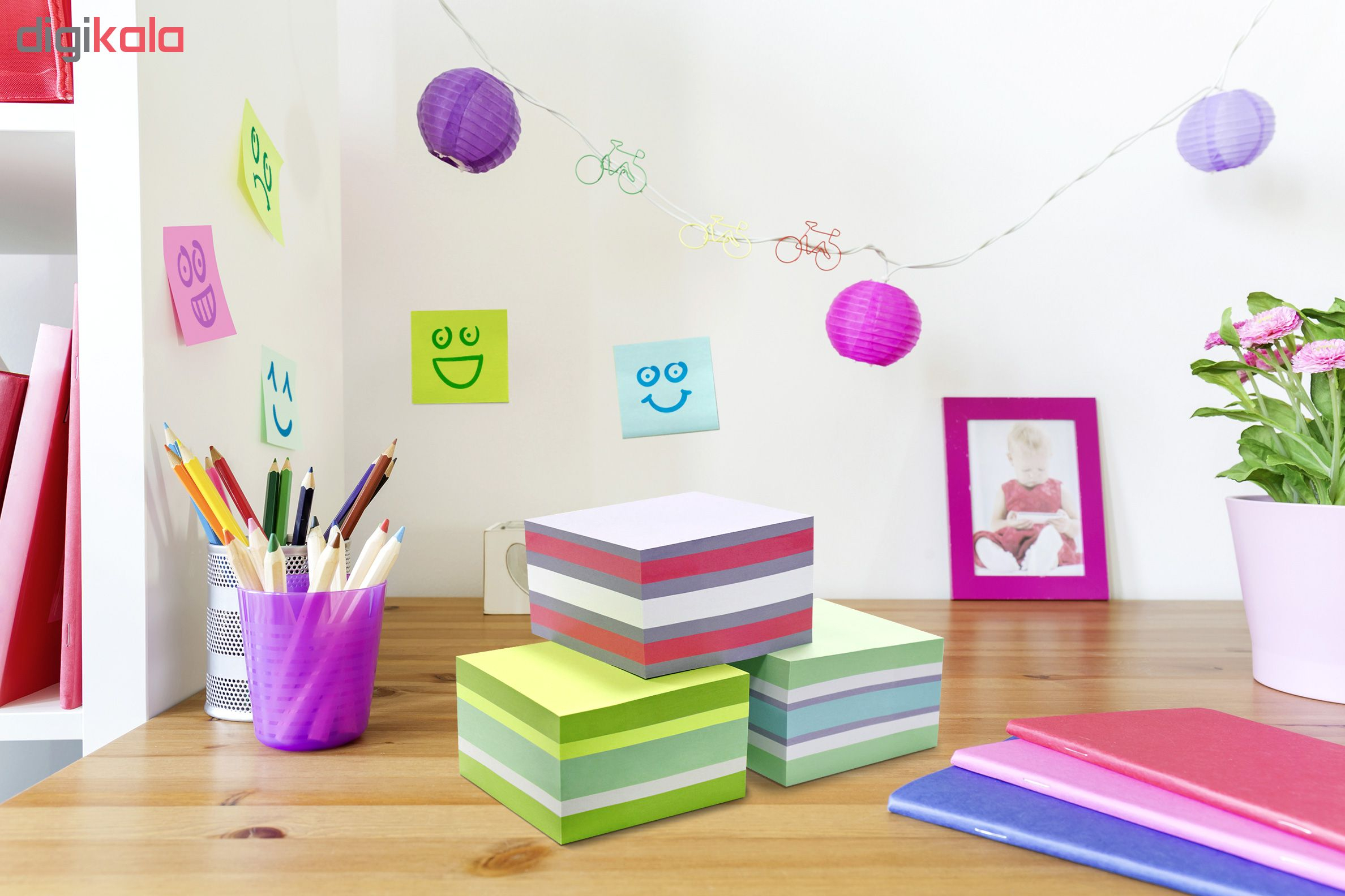 کاغذ یادداشت چسب دار اینفو مدل 83-5654