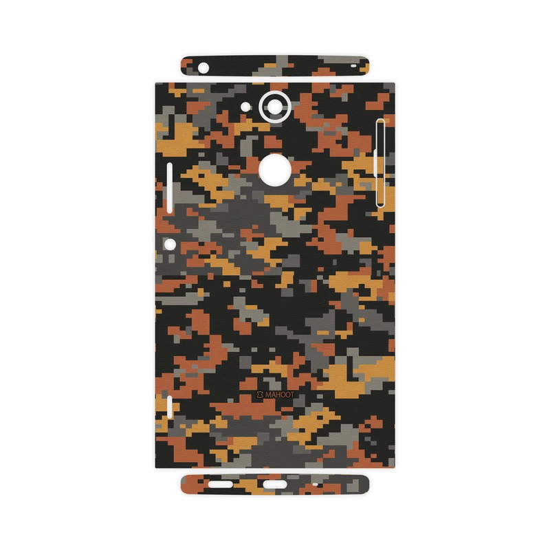 برچسب پوششی ماهوت مدل Army-Autumn-pixel-FullSkin مناسب برای گوشی موبایل سونی Xperia XA2