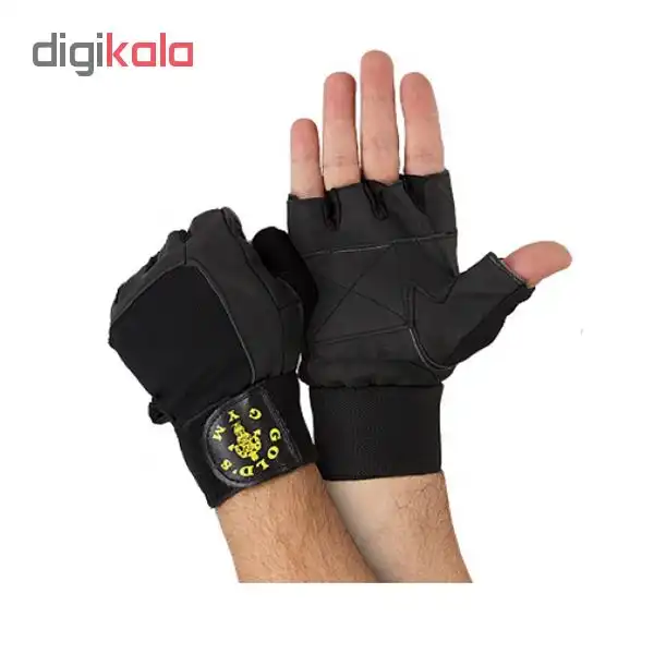 دستکش بدنسازی مردانه کد 1447
