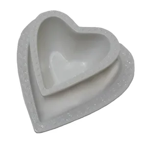 پیاله و پیش دستی مدل Heart مجموعه 2 عددی