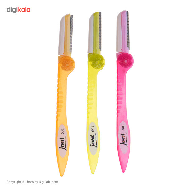 تیغ ابرو جویل کد GR601 بسته 3 عددی