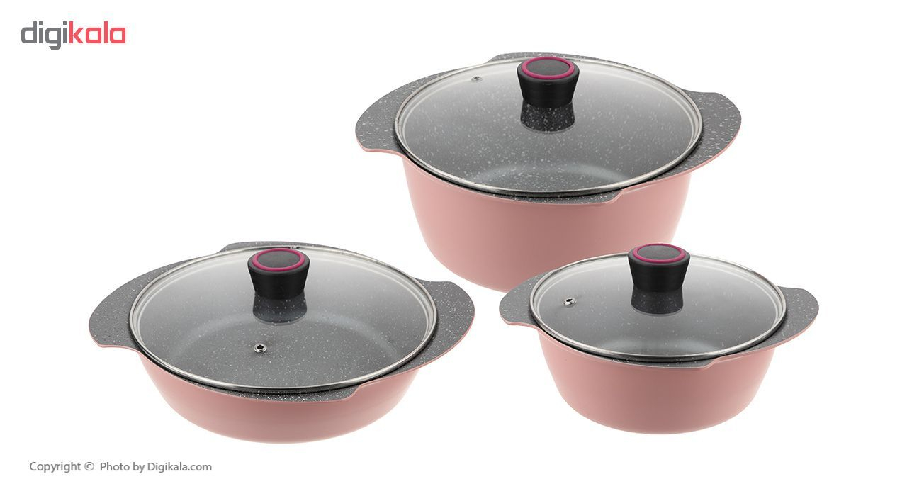 سرویس پخت و پز 6 پارچه تکنو کد 624