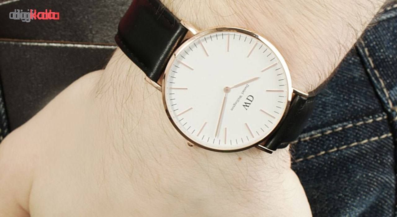 ساعت مچی عقربه ای مردانه مدل D-03 - - 4